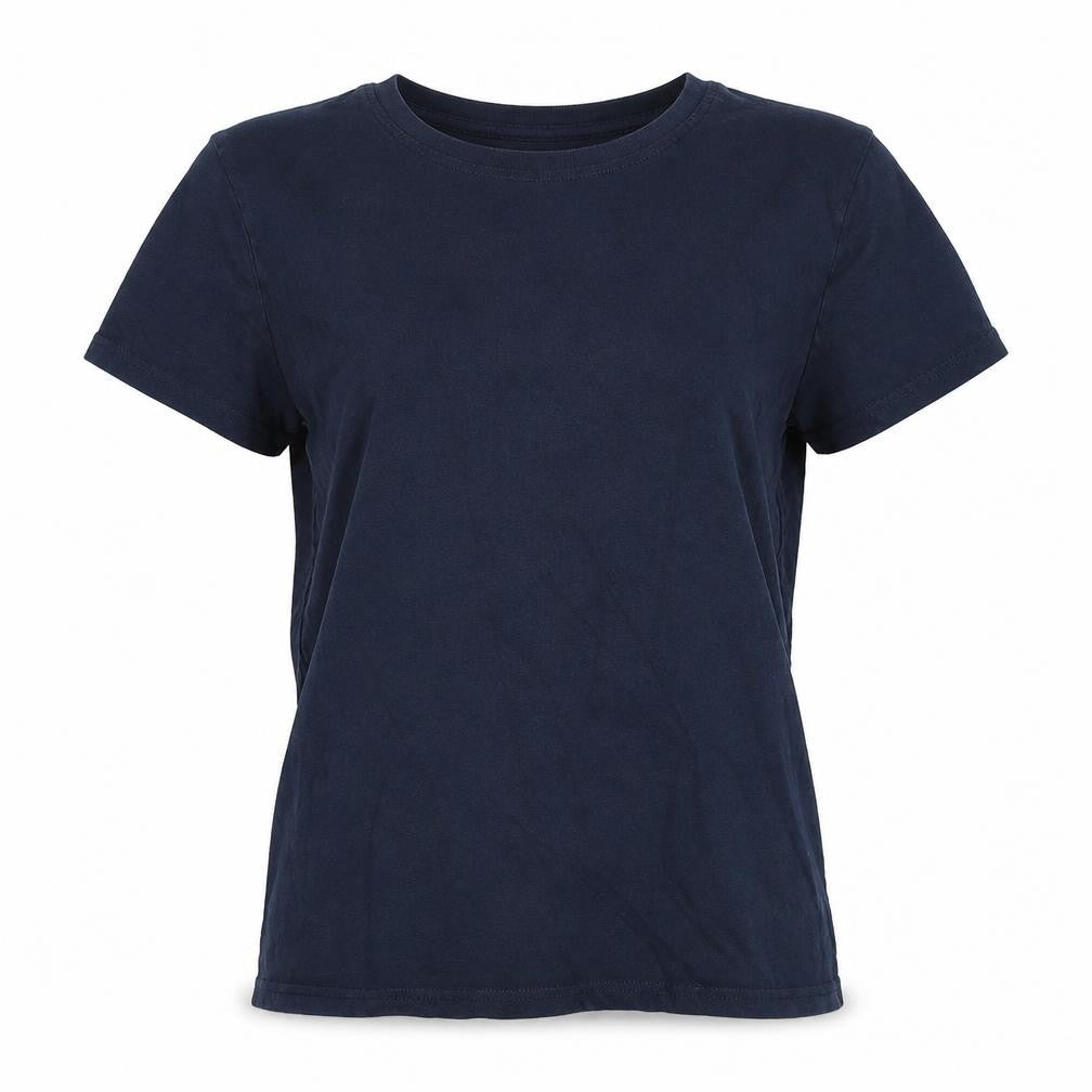 Womens UK Size L Disney Blue 100% Cotton T-Shirt