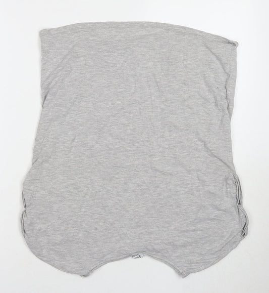 Vero Moda Women's Grey Basic T-Shirt M, Casual & Stylish