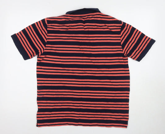 James Pringle Men's Multicoloured Polo Shirt, L, Striped