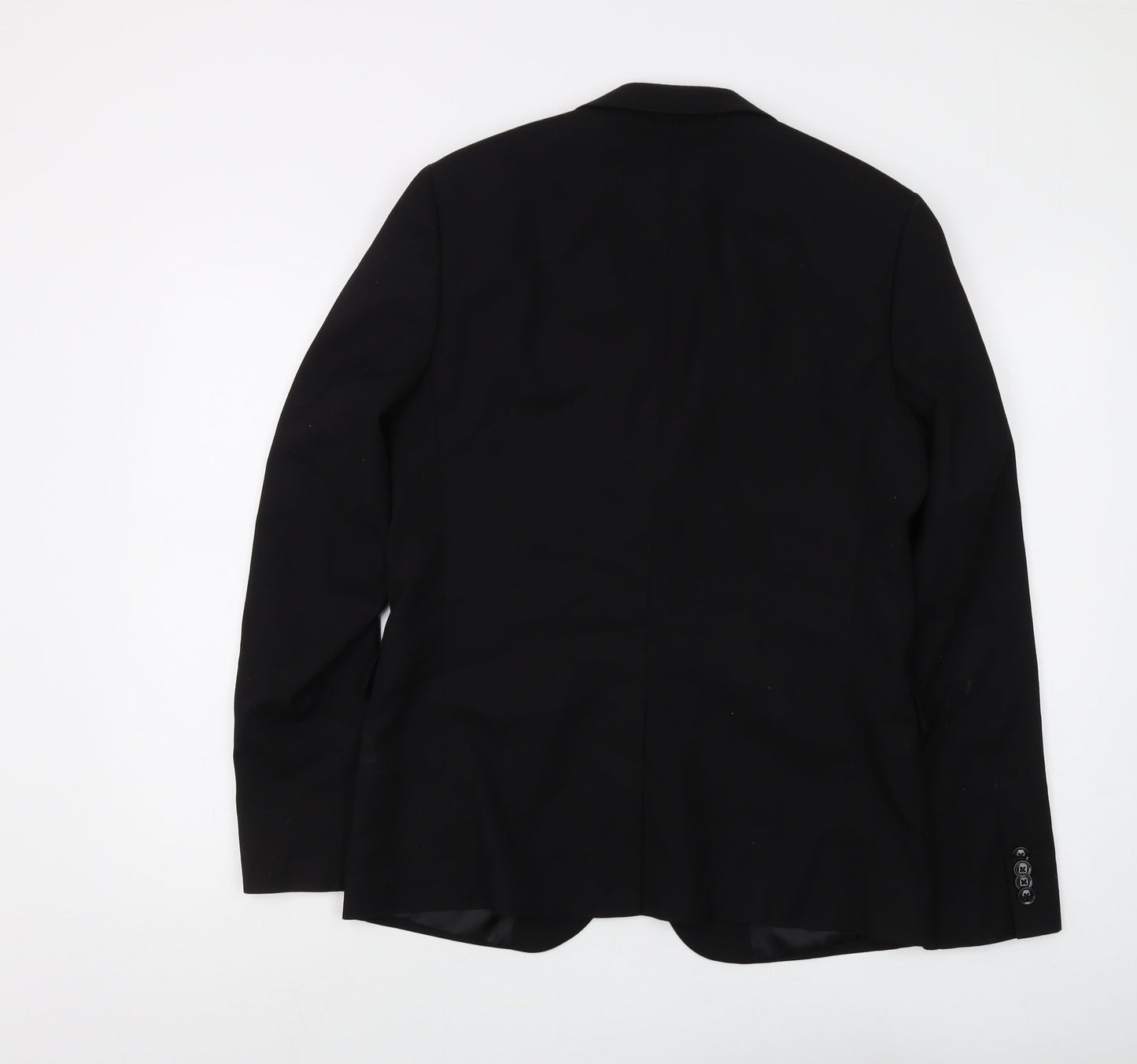 Kenji Black Unisex Blazer Medium Formal Lined