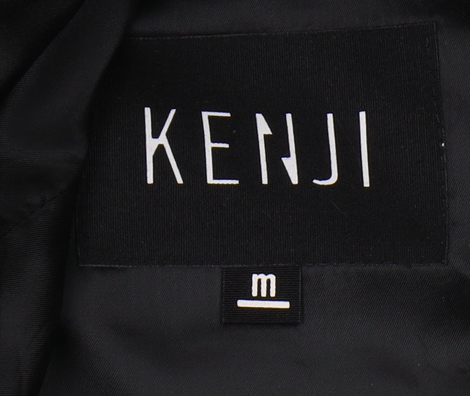 Kenji Black Unisex Blazer Medium Formal Lined