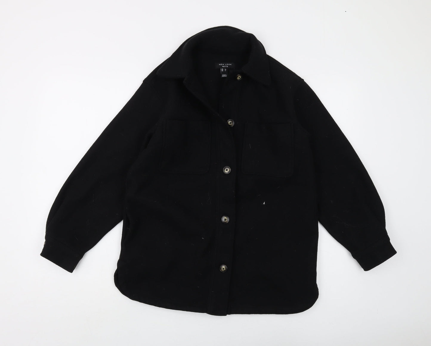 New Look Women's Black Petite Jacket, Size 6