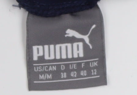 Puma Women's Blue Ankle Leggings Size 12 Gym Casual