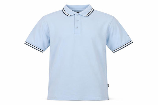 Kartel Men's Blue Polo Shirt L Short Sleeve Polyester
