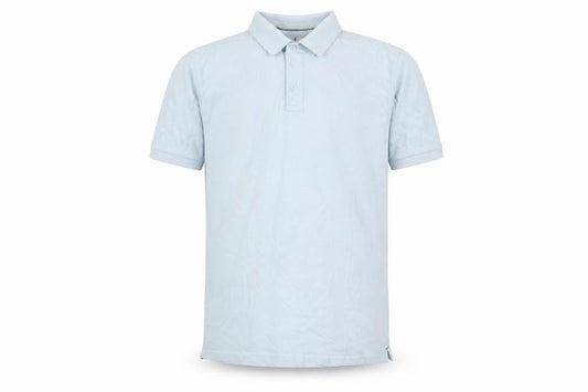 Larsson & Co Blue Men's Polo Shirt L Short Sleeve Cotton