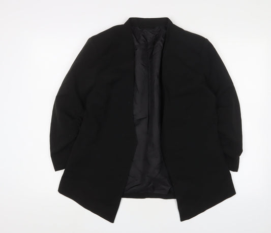 VILA Women's Black Blazer, Size L, Formal, Lined