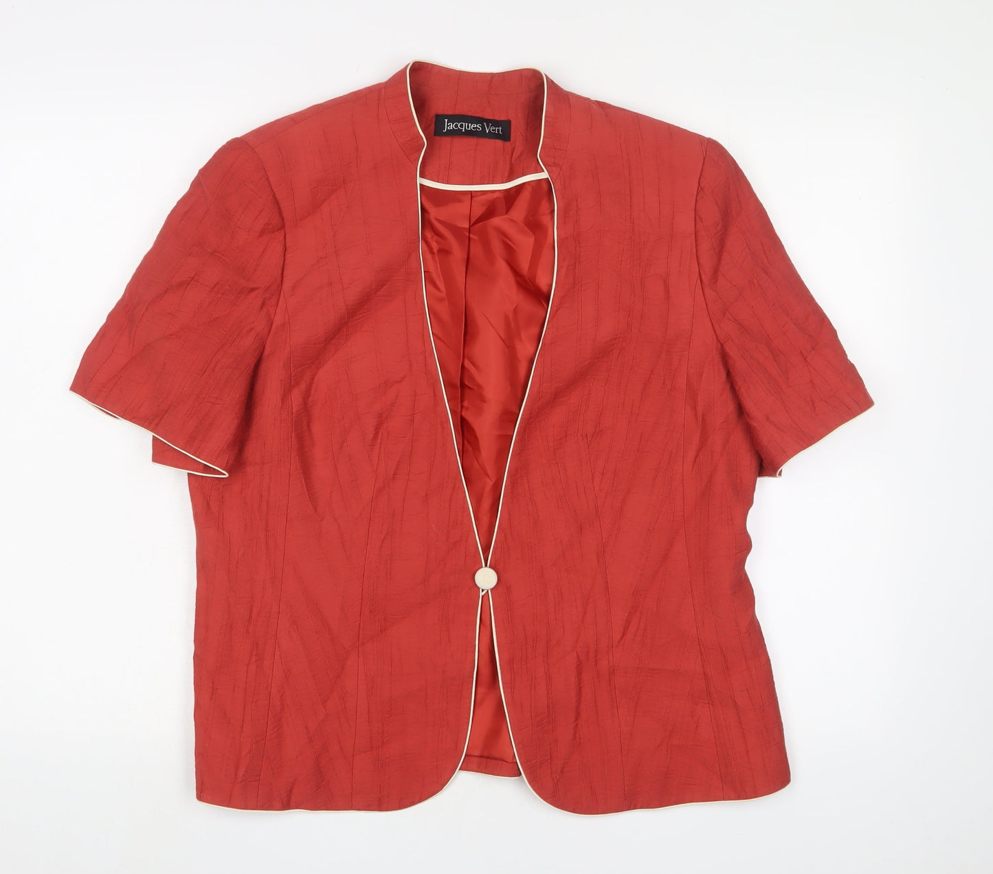Jacques Vert Women's Red Blazer UK 16
