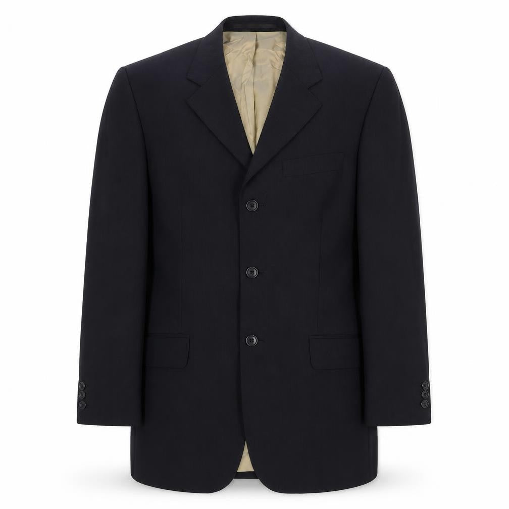 Karl Jackson Men's Black Blazer, Size 38, Regular Fit