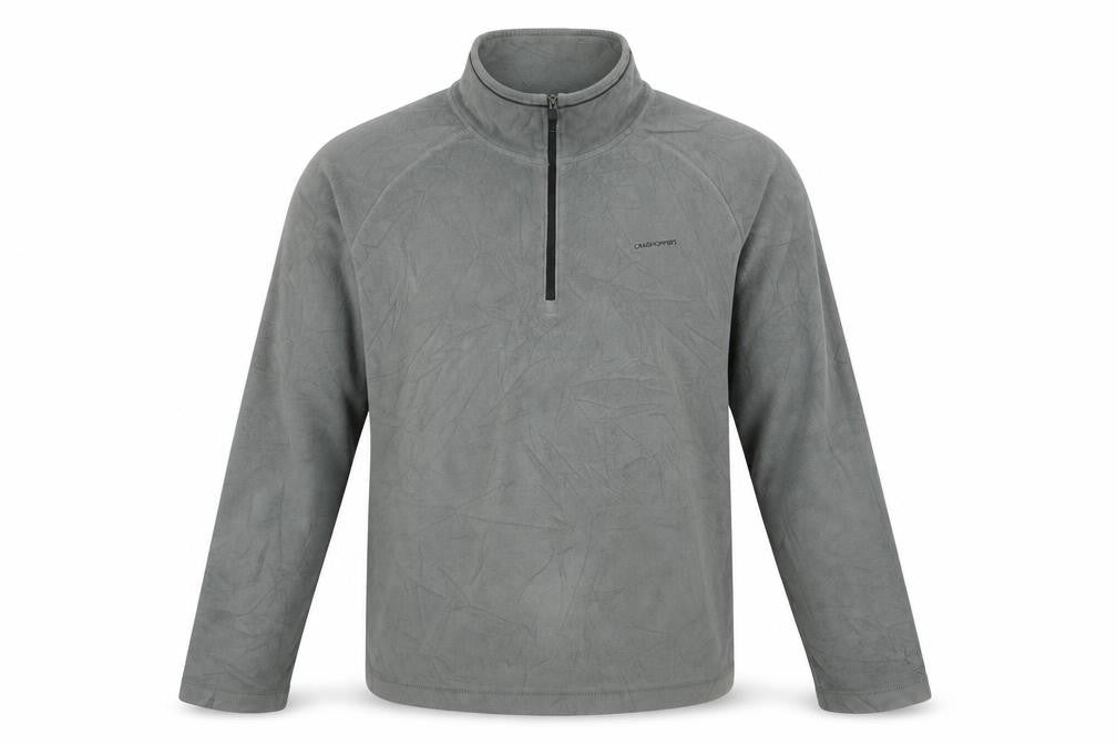Mens UK XL Regular Craghoppers Grey 1/2 Zip Sweatshirt
