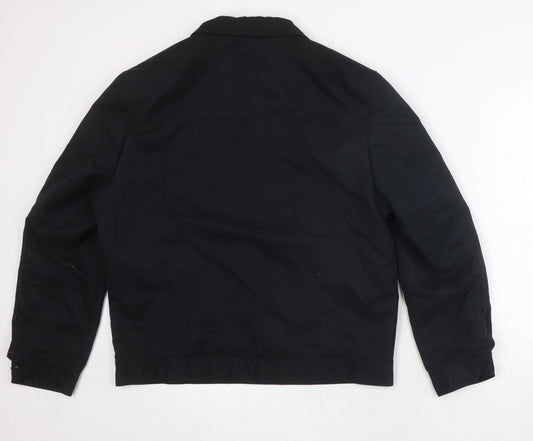 Stonebridge Men's Black Button Jacket M