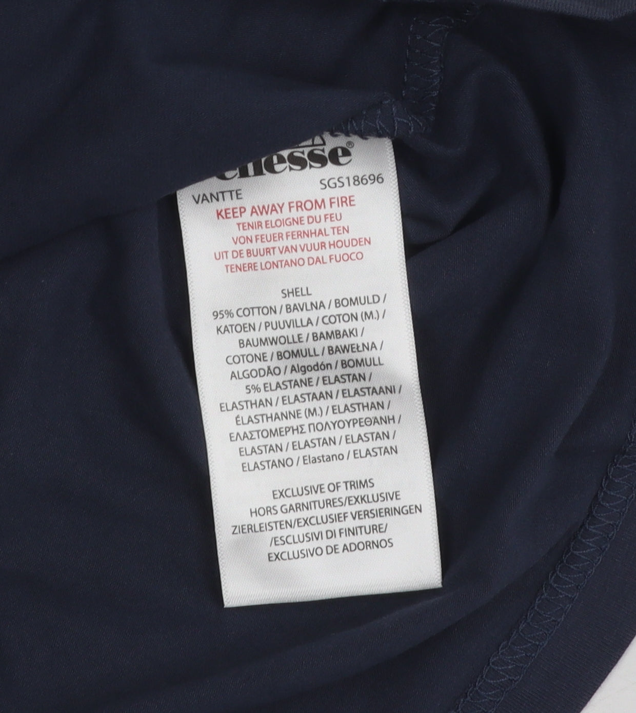 Ellesse Women's Blue Tank Top, Size 8