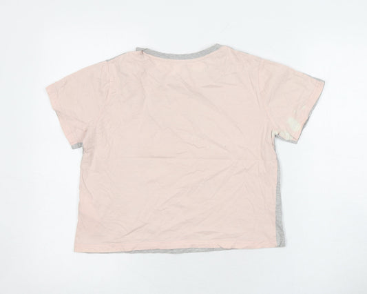 Juicy Couture Girls Grey Graphic T-Shirt, 14-15 Years, Casual Fashion