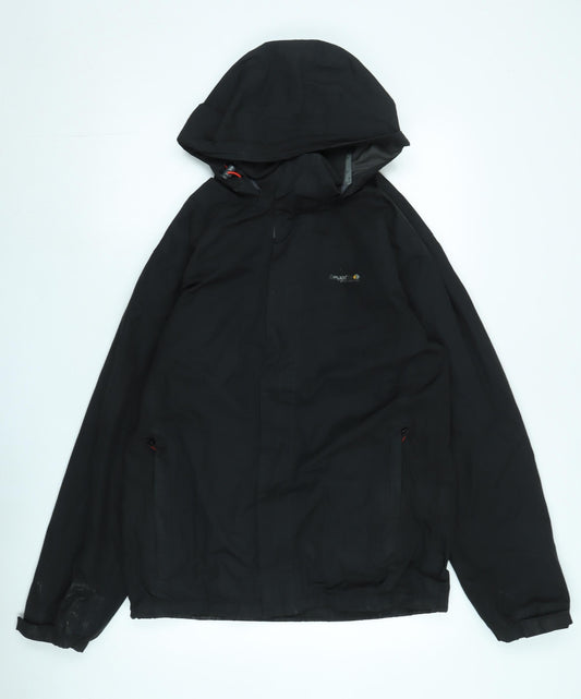 Regatta Men's Black Waterproof Rain Coat