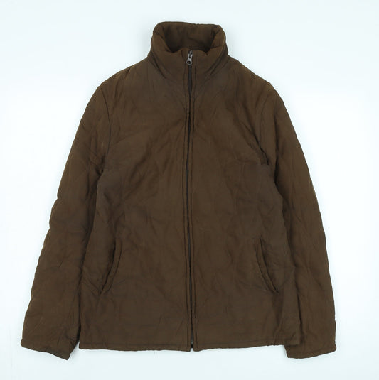 Jack Murphy Women's Brown Quilted Jacket Size 12 Outdoor