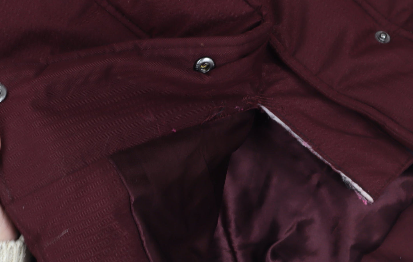 Crew Clothing Women's Red Puffer Jacket Size 8