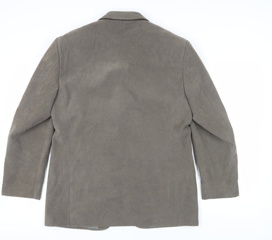 Marks and Spencer Brown Men's Blazer, Size 40R