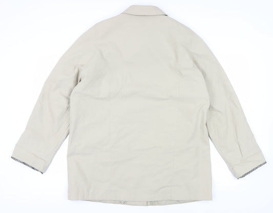 Holmewood Women's Beige Mid-Length Coat Size 18