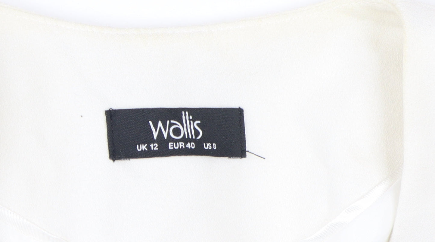 Wallis Women's Ivory Long Sleeve Blazer