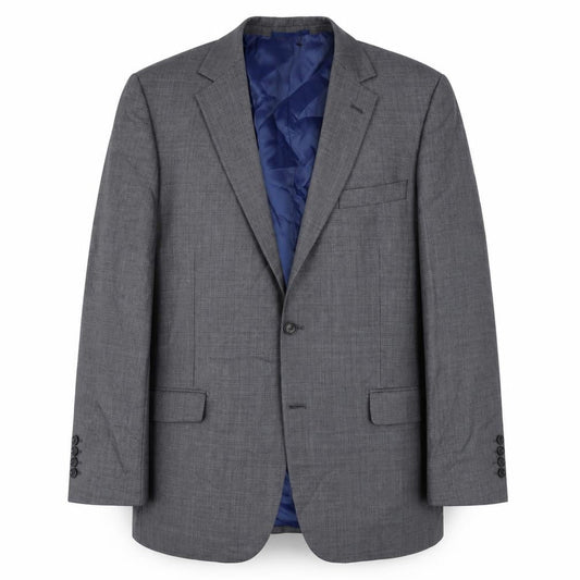 Mens 44 Chest Regular Austin Reed Grey Two-Button Blazer