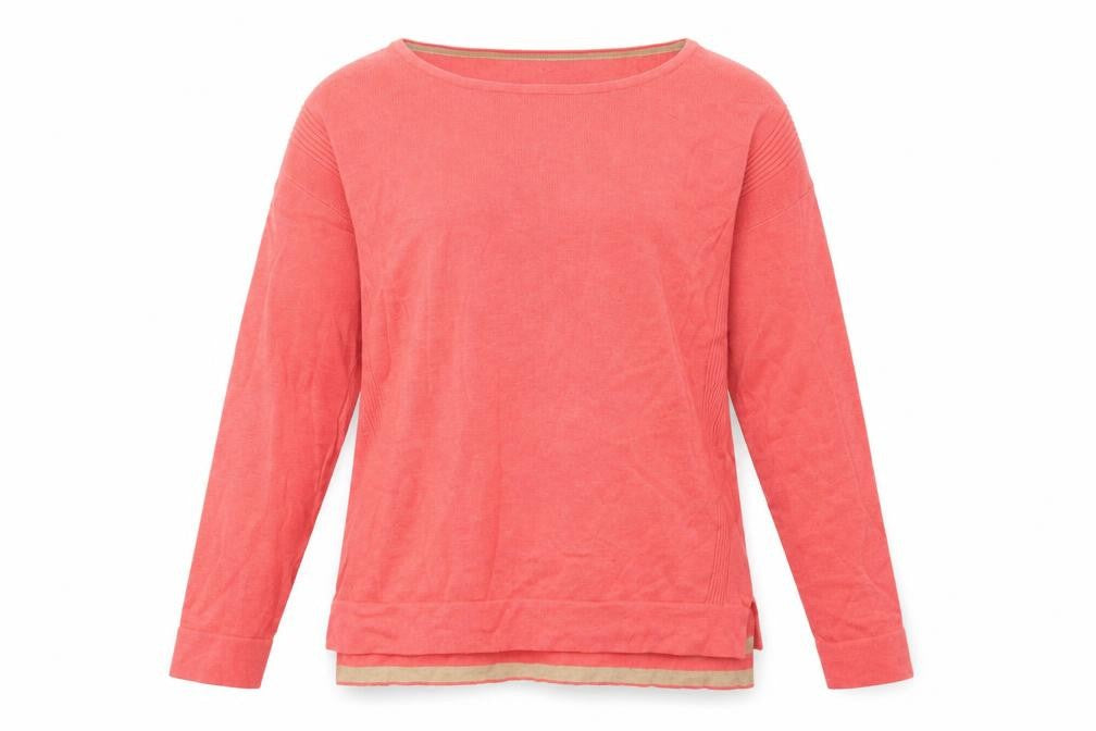 Womens UK 10 Regular White Stuff Pink Jumper Tight-Knit