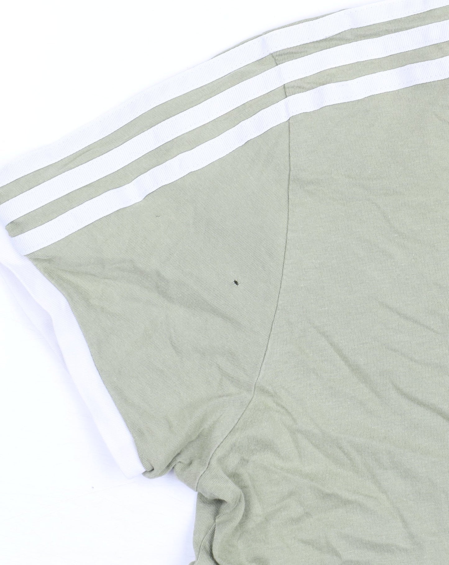 Adidas Women's Green Jersey T-Shirt, Size 6, Casual