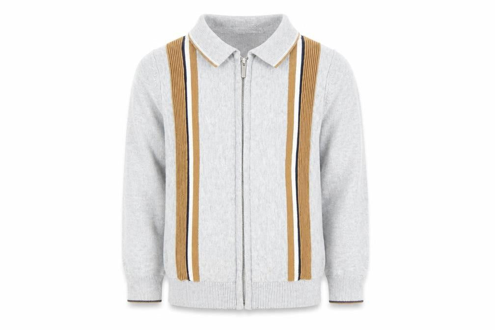 Next Boys Grey Cotton Basic Jacket 3-4 Years