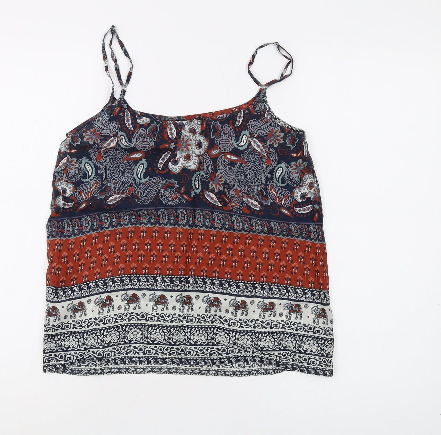 New Look Women's Multicoloured Paisley Camisole Tank