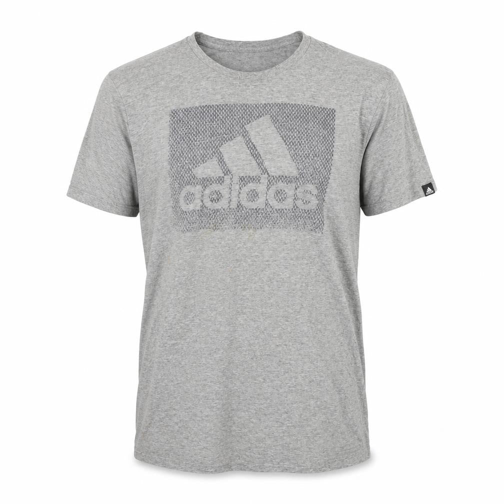 Mens UK Size M adidas Grey  Cotton Blend T-Shirt