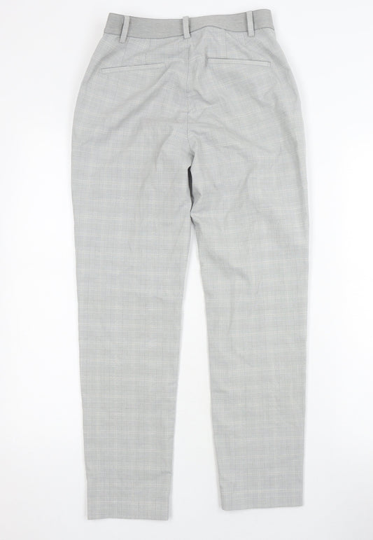 Uniqlo Women's Grey Check Dress Pants - Size S