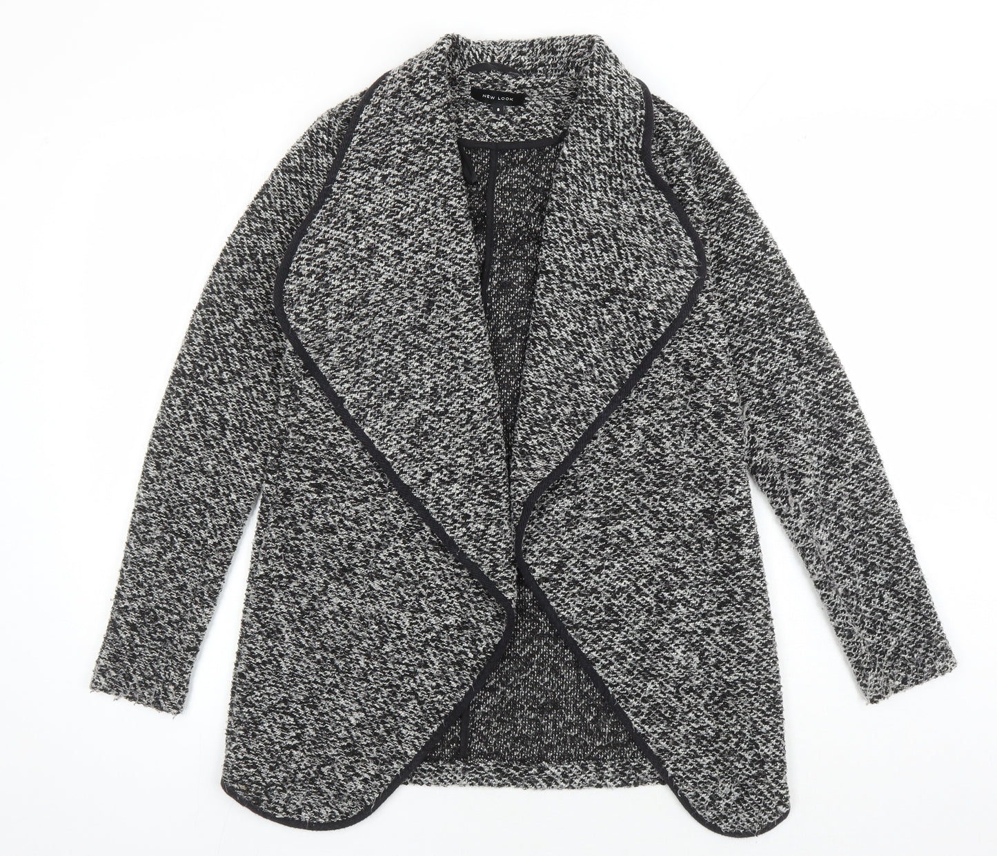 New Look Women's Black Cardigan Size 8