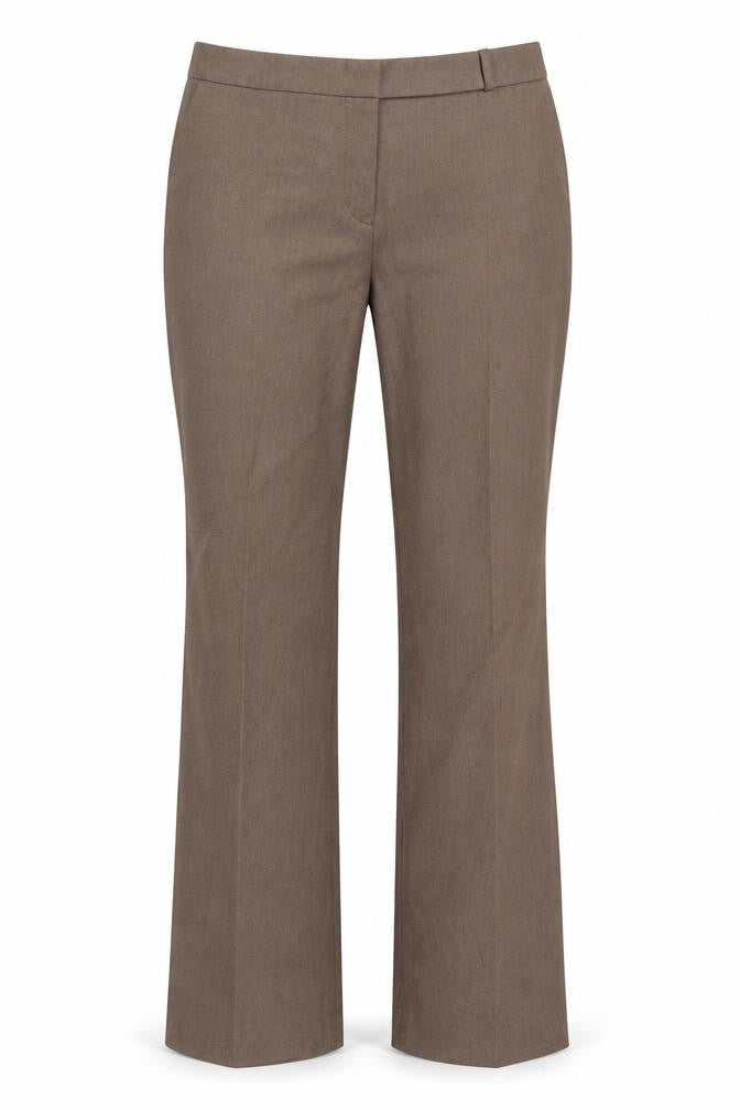 Next Women's Brown Dress Pants Size 12L Viscose Blend