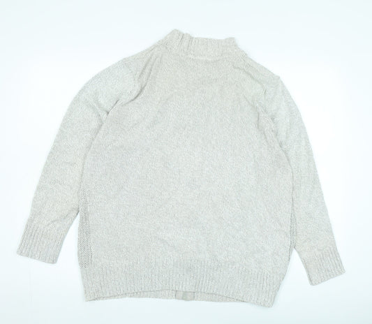 Xtr Tee Men's Ivory Cotton Full Zip Jumper XS