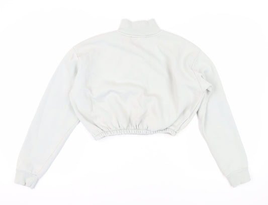 MISSPAP Women's White Pullover Sweatshirt Size 6