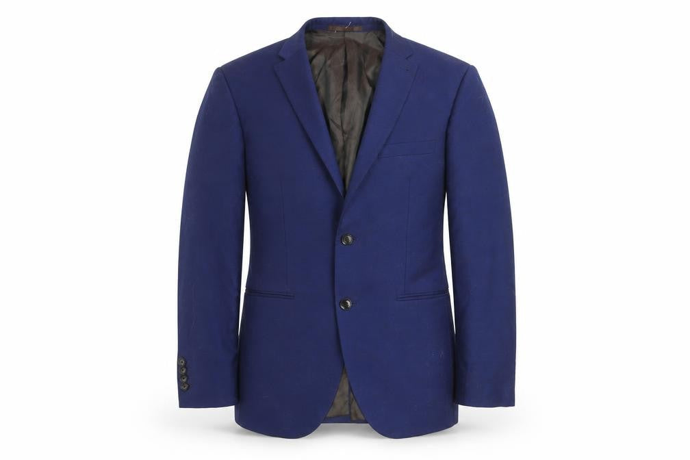 Next Men's Blue Slim Fit Blazer, Size 38S, Formal Jacket
