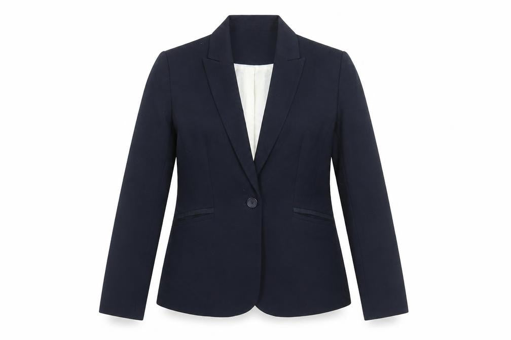 Marks and Spencer Women's Blue Blazer, Size 10
