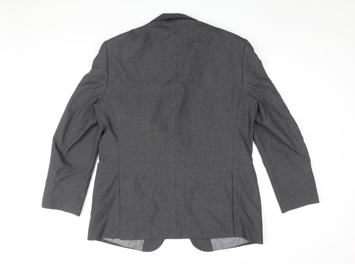 Marks and Spencer Men's Grey Blazer - Size 44R
