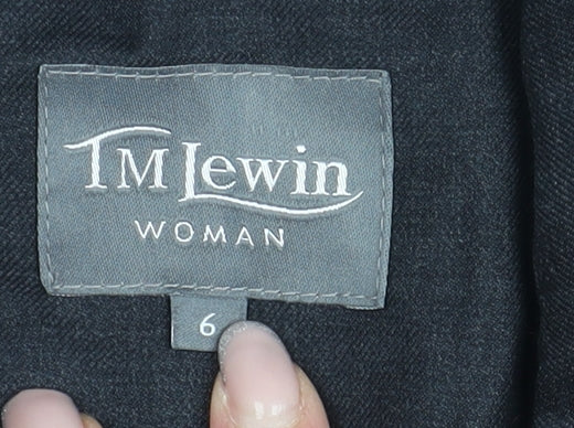 TM Lewin Women's Black Suit Jacket Size 10 Business
