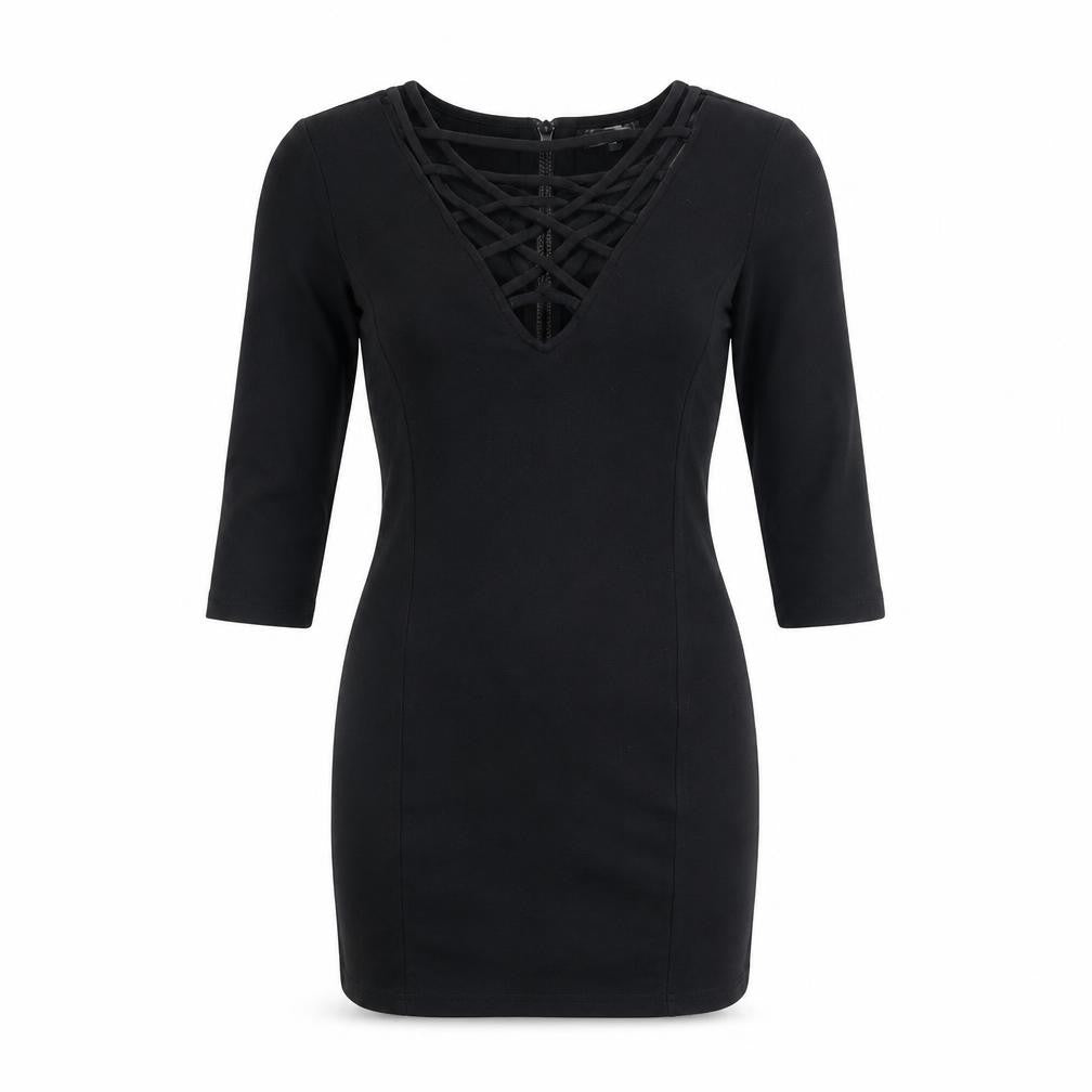 Bik Bok Women's Black Bodycon Dress XS