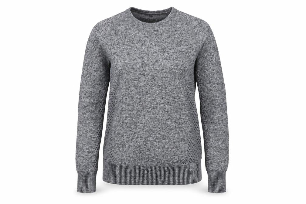 Everlast Women's Grey Long Sleeve Pullover, Size 6