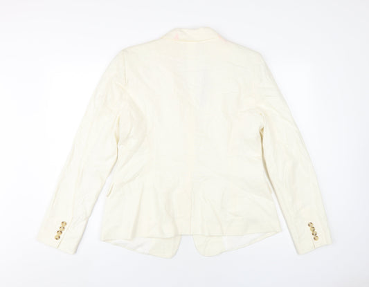 Massimo Fabbro Women's Ivory Blazer Size 14