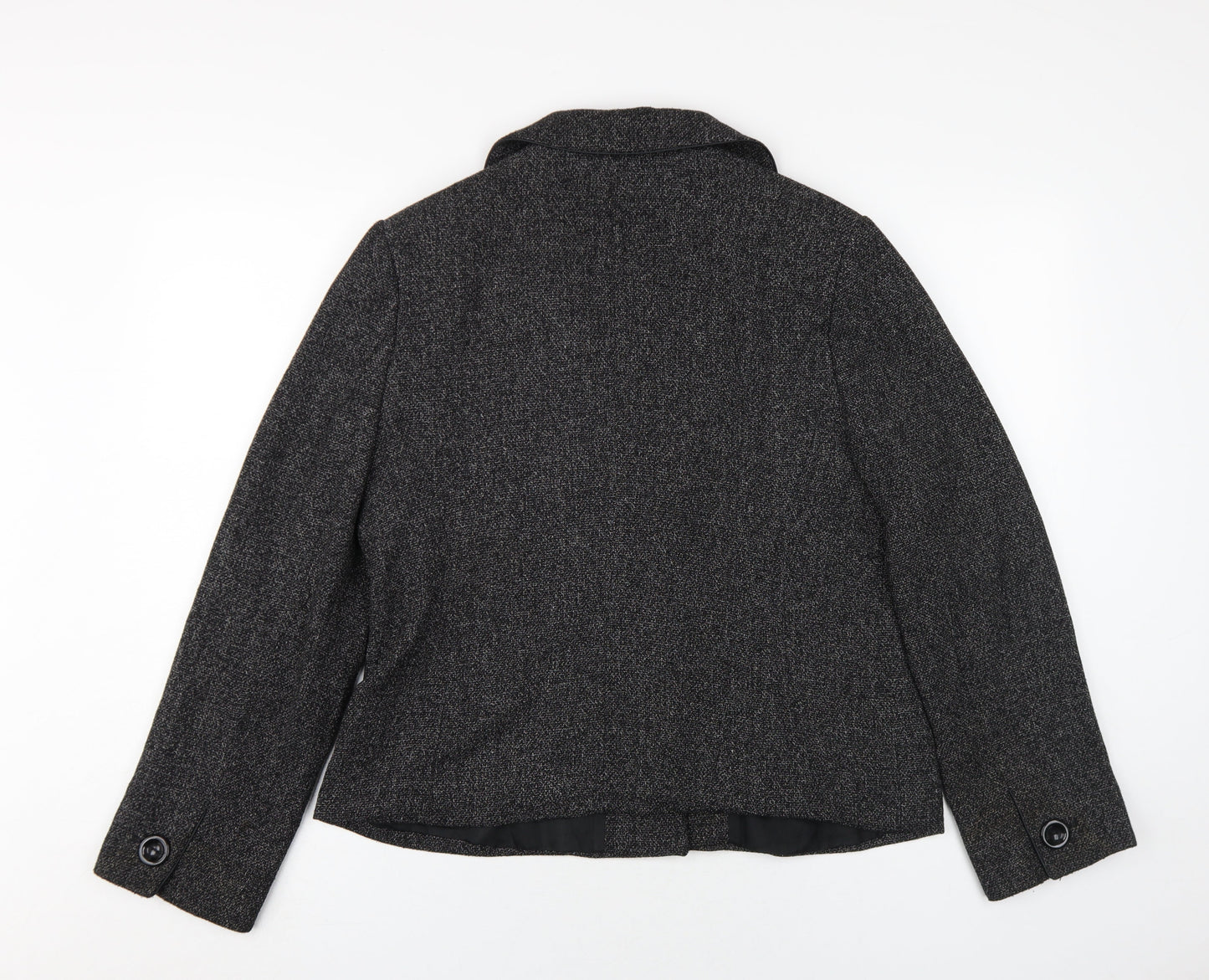 CC Women's Black Blazer Size 16 Business Jacket
