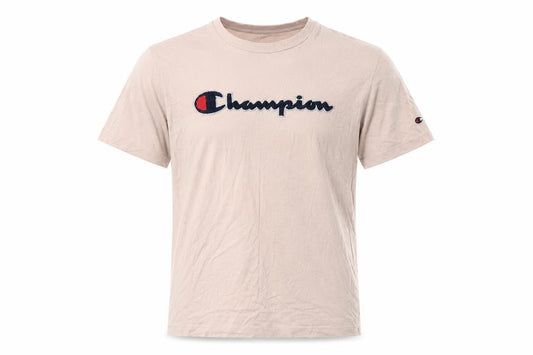 Mens UK Size L Champion Beige  Cotton T-Shirt