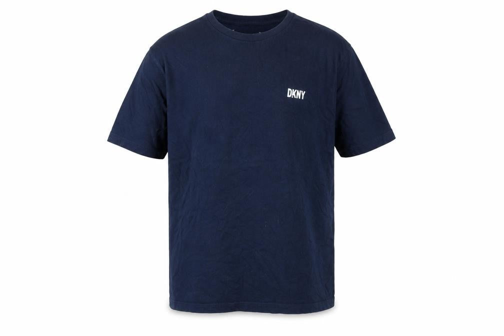 Mens UK Size L DKNY Blue  Cotton T-Shirt