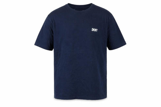 Mens UK Size L DKNY Blue  Cotton T-Shirt
