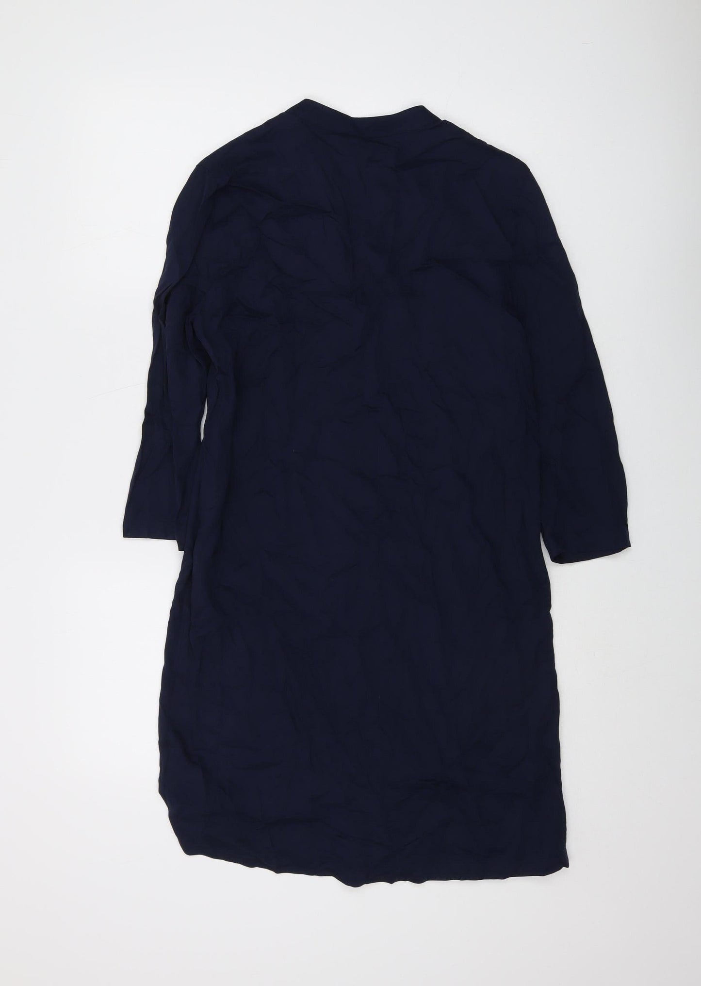 Marks and Spencer Women's Blue Tunic Blouse, Size 8