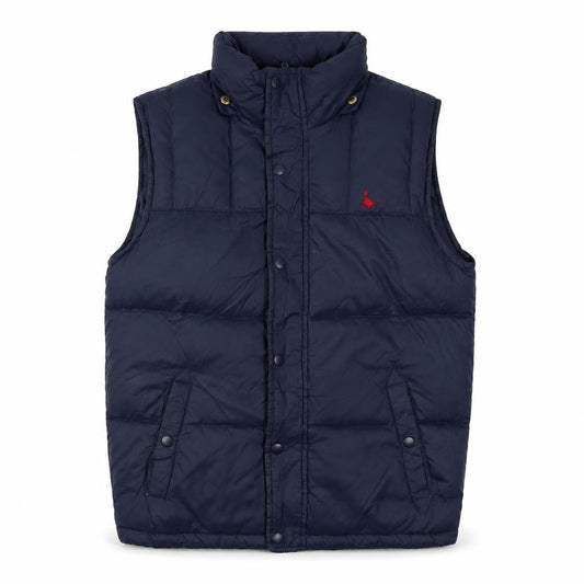 Womens UK Size XS Regular Jack Wills Blue Nylon Waistcoat