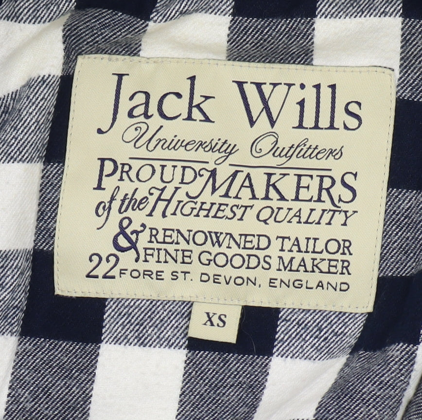 Jack Wills Women's Blue Padded Bodywarmer XS