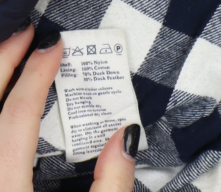 Jack Wills Women's Blue Padded Bodywarmer XS