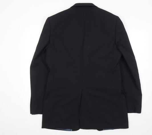 Marks and Spencer Men's Blue Blazer, 40R Chest