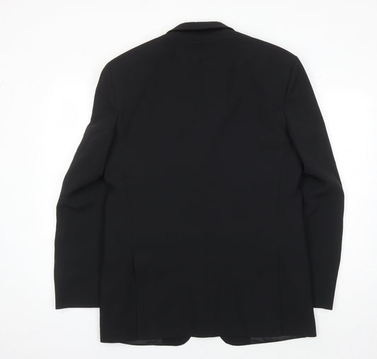 Farah Men's Black Blazer 38L Jacket Formal